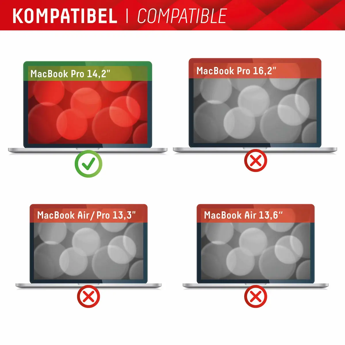 Displex PRIVACY SAFE privātuma filtrs MacBook Pro 14.2 Photo 7