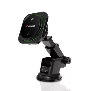 Беспроводное автомобильное зарядное устройство Verbatim Charge 'n' Drive Qi2 Magnetic RGB Быстрая зарядка