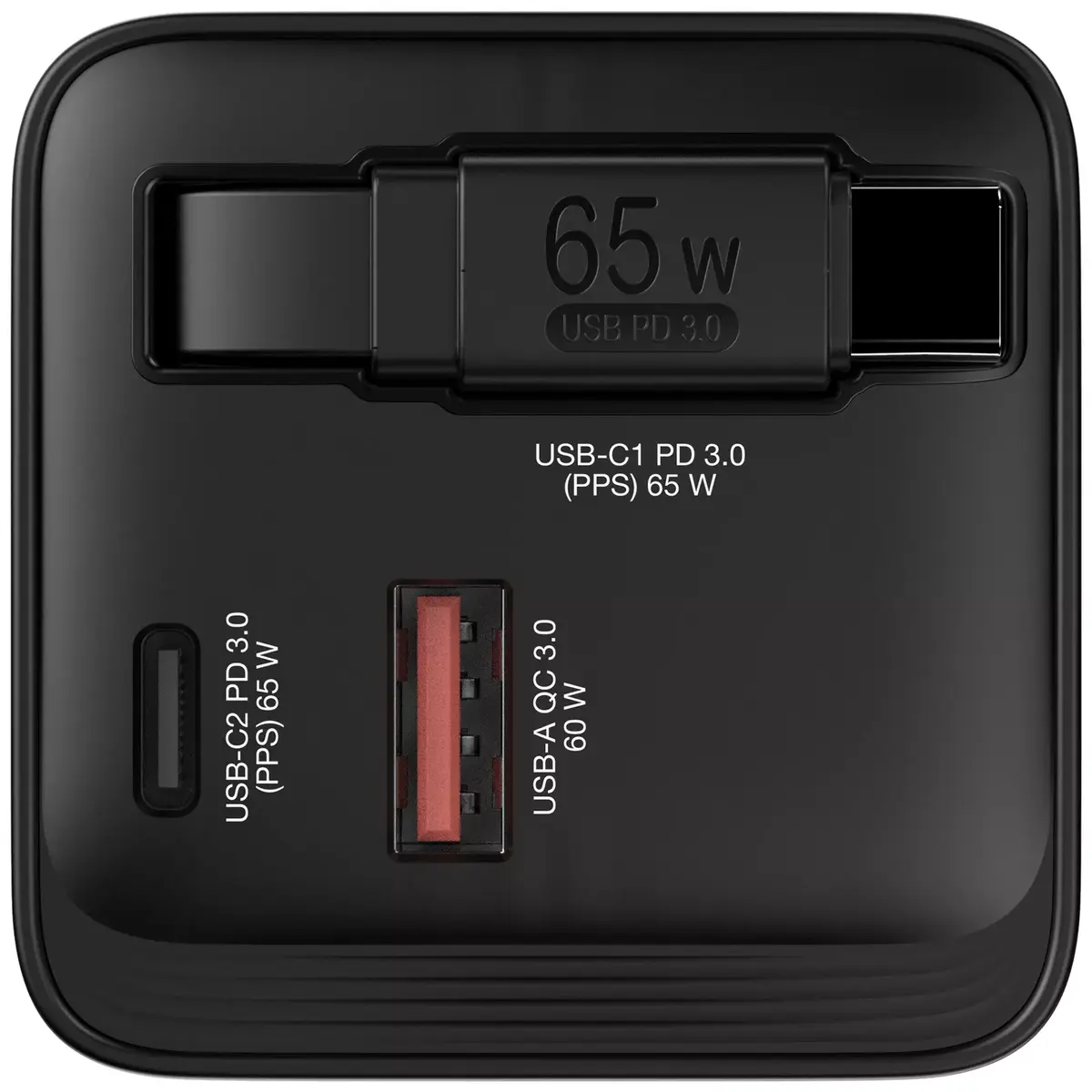 Lādētājs Verbatim GaN 65W 2 porti Photo 2