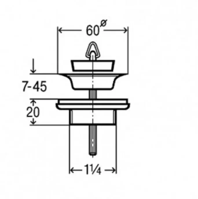 Drain Stopper Viega 5121 Photo 2