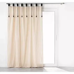 Aizkars uz siksnām Douceur d`Interieur FILINE, poli-kokvilna, 140 x 240 cm
