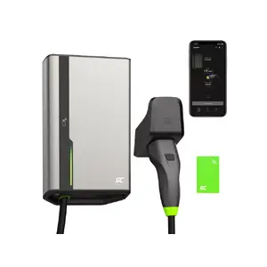 Wallbox Green Cell GC EVGC021B2250 3.6-22 кВт 5м NFC Серый алюминий