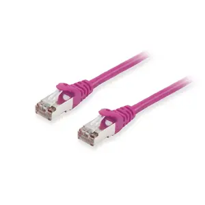 Патч-кабель Equip Cat.6A S/FTP RJ-45 2.0м Пурпурный