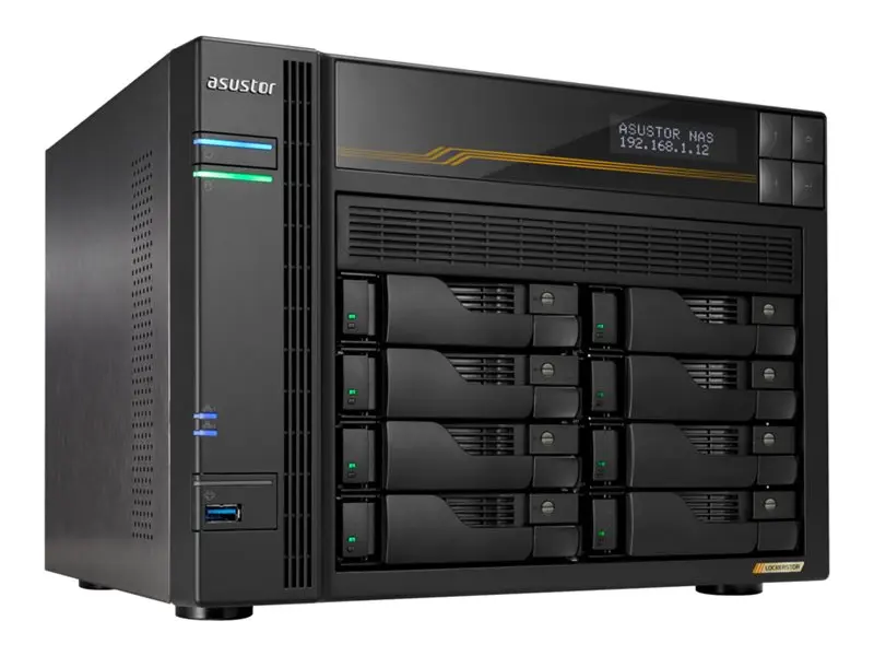NAS Asustor Lockerstor 8 Gen3 AS6808T