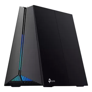 Desktop router TP-Link Archer GXE75 — Tri-band Wi‑Fi 6E, 2.5GbE LAN, 5x RJ‑45, USB 3.2