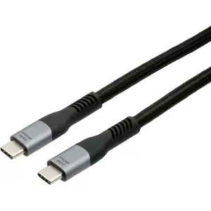 USB4 kabelis Exsys EX-K1598-1.0 — 1,0 m, 40 Gbit/s, 240 W PD