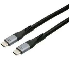 USB4 cable Exsys EX-K1598-2.0 — 40 Gbit/s data, 240 W power delivery