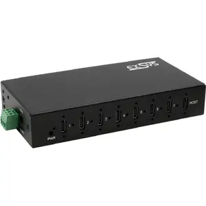 USB hub Exsys EX-12277HMS — 7-port USB 3.2 Gen 2x1, 57W power delivery
