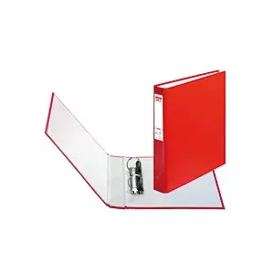 Ring Binder Herlitz 05365036 A5 Red Polypropylene