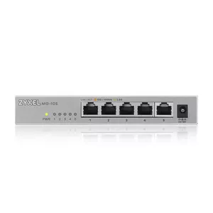 Neadministrējams slēdzis Zyxel XMG-105 2.5G Ethernet 5 porti Pelēks