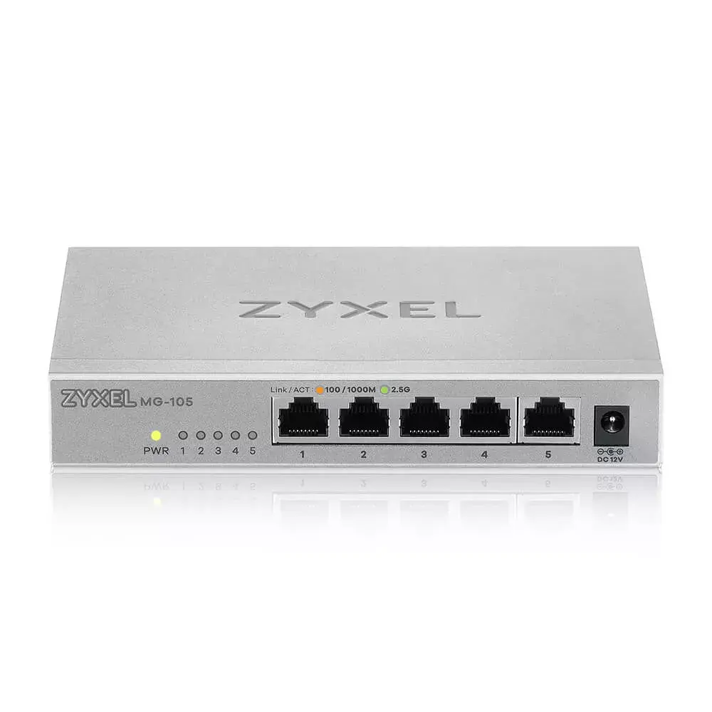 Неуправляемый коммутатор Zyxel XMG-105 Photo 2