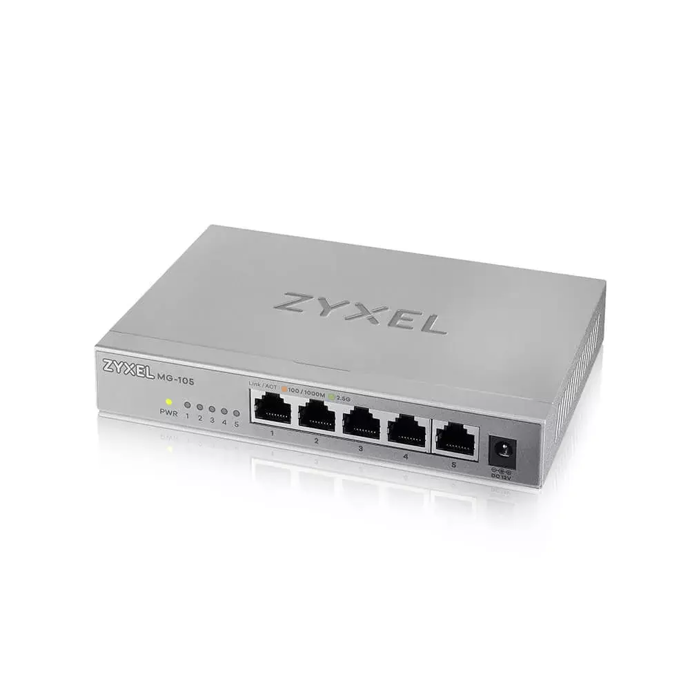 Неуправляемый коммутатор Zyxel XMG-105 Photo 3