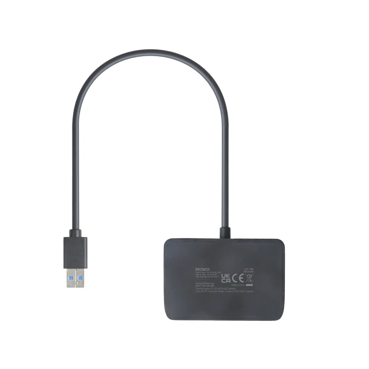 Deltaco UH-735 USB 3.2 Gen 1 концентратор Photo 4