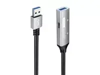 USB 3.2 pastiprinošais kabelis PREMIUMCORD ku3rep5al Photo 3