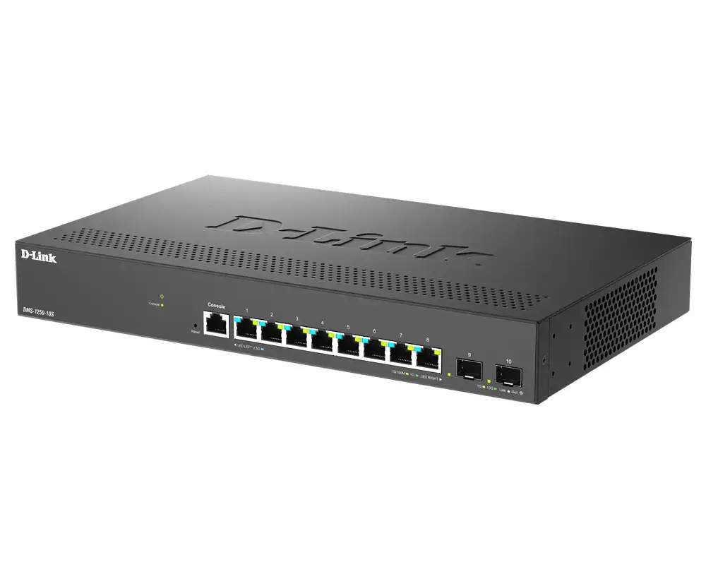 Управляемый коммутатор D-Link DMS-1250-10S/E 2.5G Photo 3