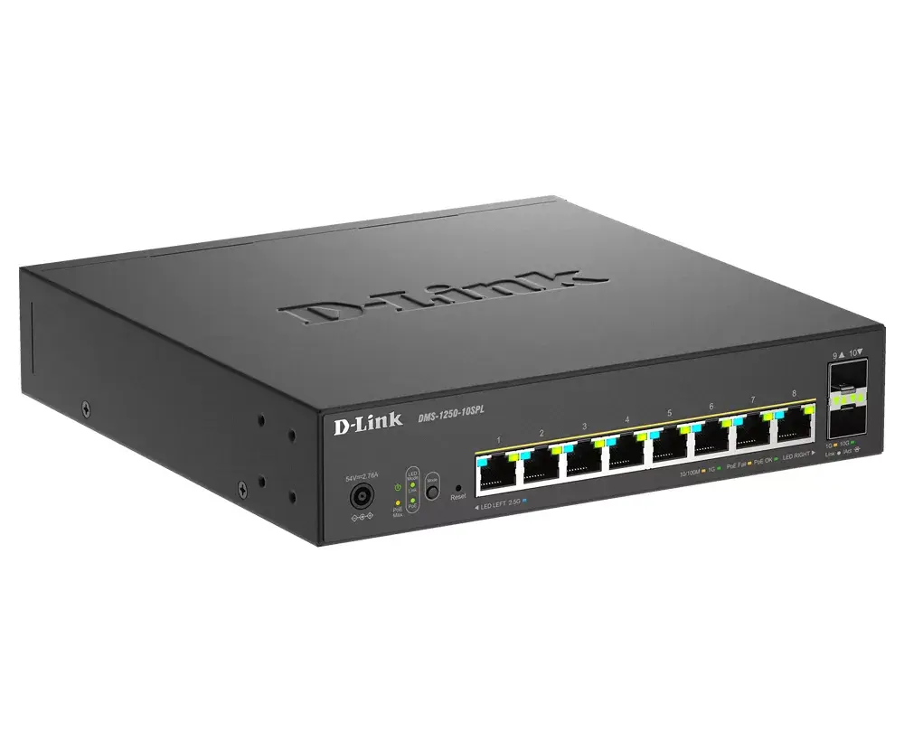 Pārvaldāms slēdzis D-Link DMS-1250-10SPL/E Photo 2