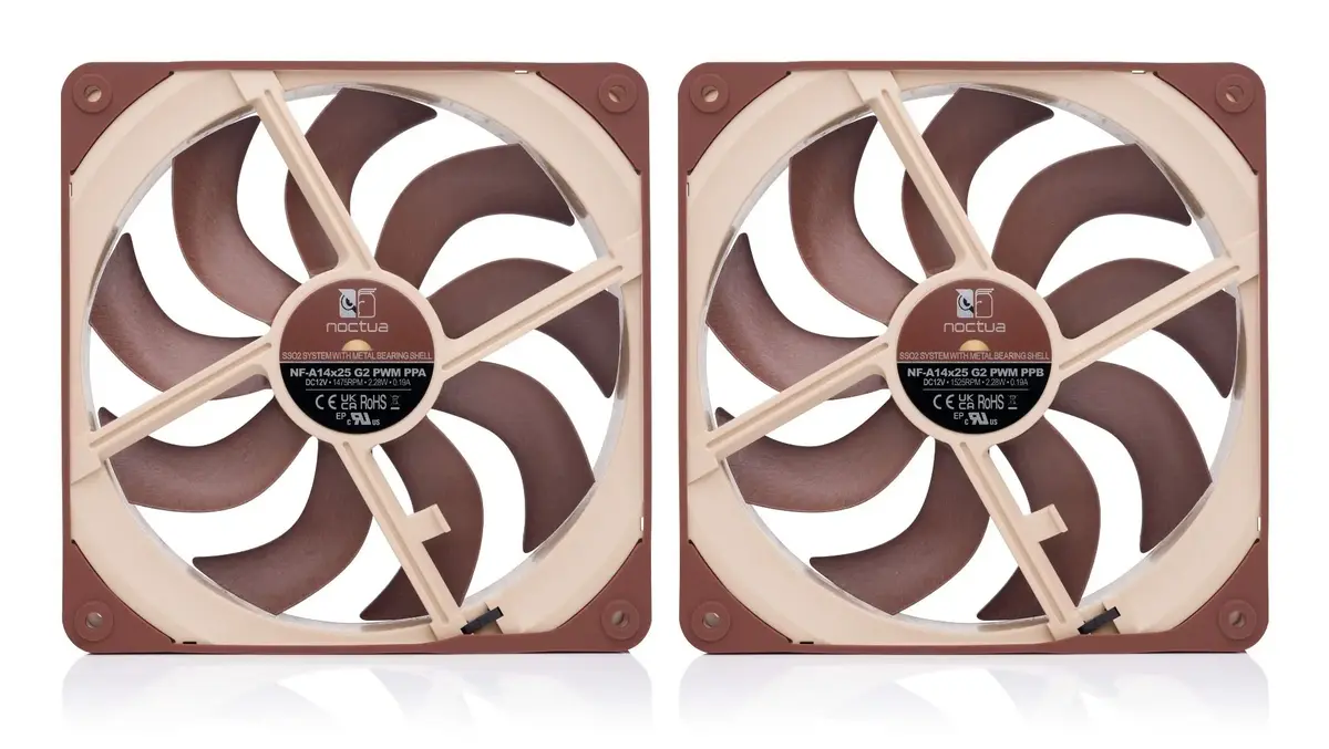 Noctua NF-A14X25 G2 PWM SX2-PP 140 мм вентилятор Photo 3