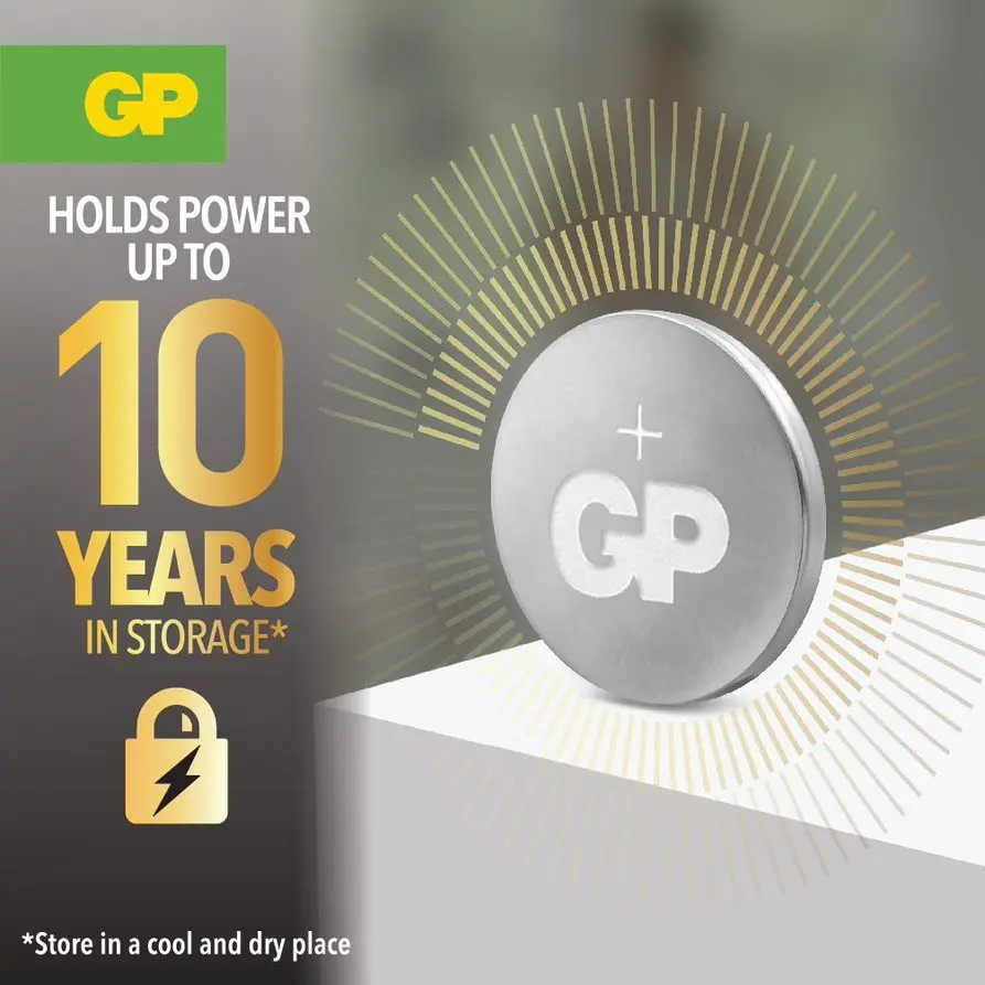 GP Batteries CR2330 3V монетная батарейка Photo 6
