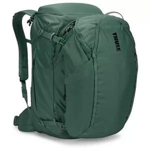 Travel backpack Thule Landmark 60 L Hazy Green — 60 L capacity travel pack, organized layout, padded carrying system