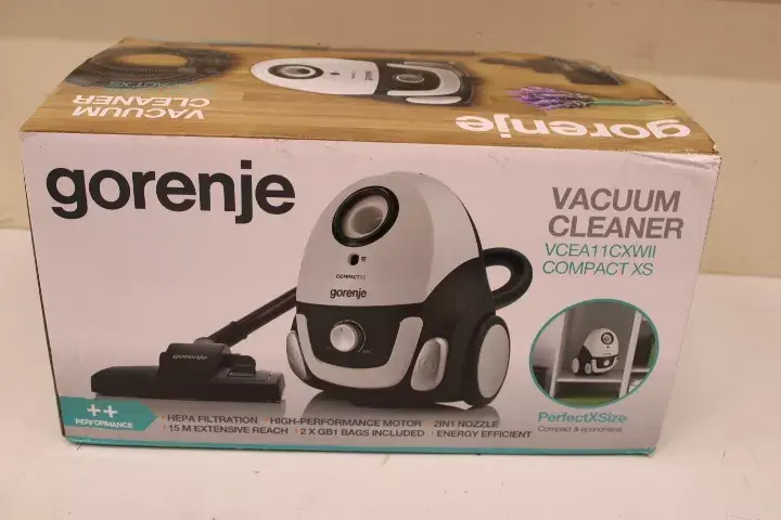 Putekļsūcējs Gorenje VCEA11CXWII, VCEA11CXWIISO, 2000001347089