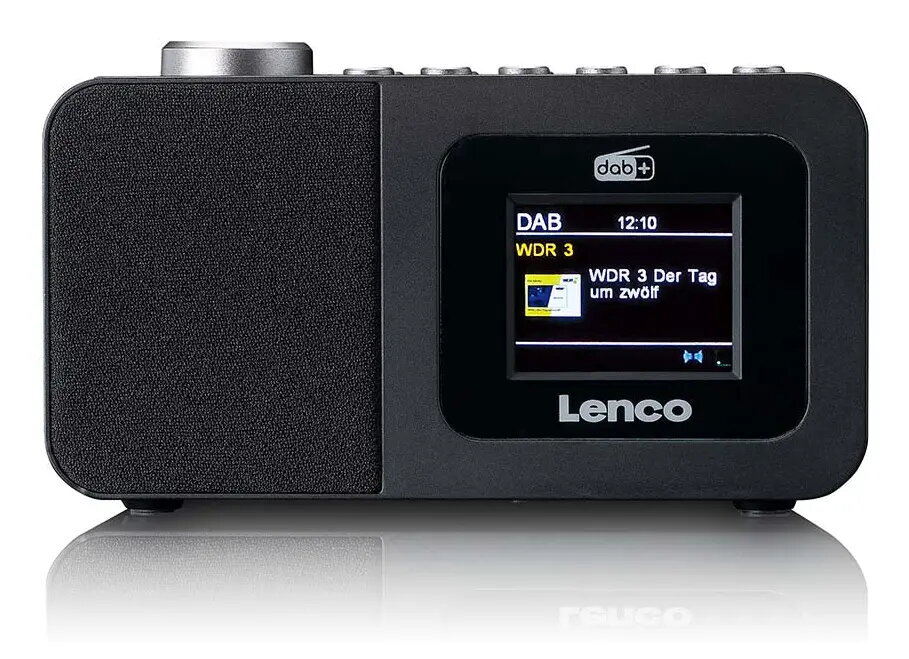 Lenco CR-625BK Portatīvais analogais un digitālais