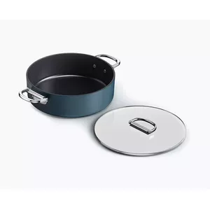 Shallow Casserole Pan Joseph Joseph Space Folding Handle 28cm Blue