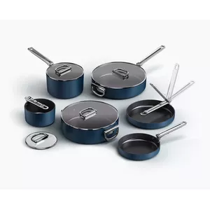 Cookware Set Joseph Joseph Space Folding Handle Ceramic Non-stick 6-piece Blue