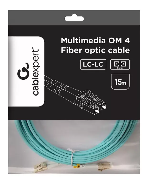 InfiniBand оптоволоконный кабель Gembird CFO-MDOM4-LC/LC-30M Photo 4