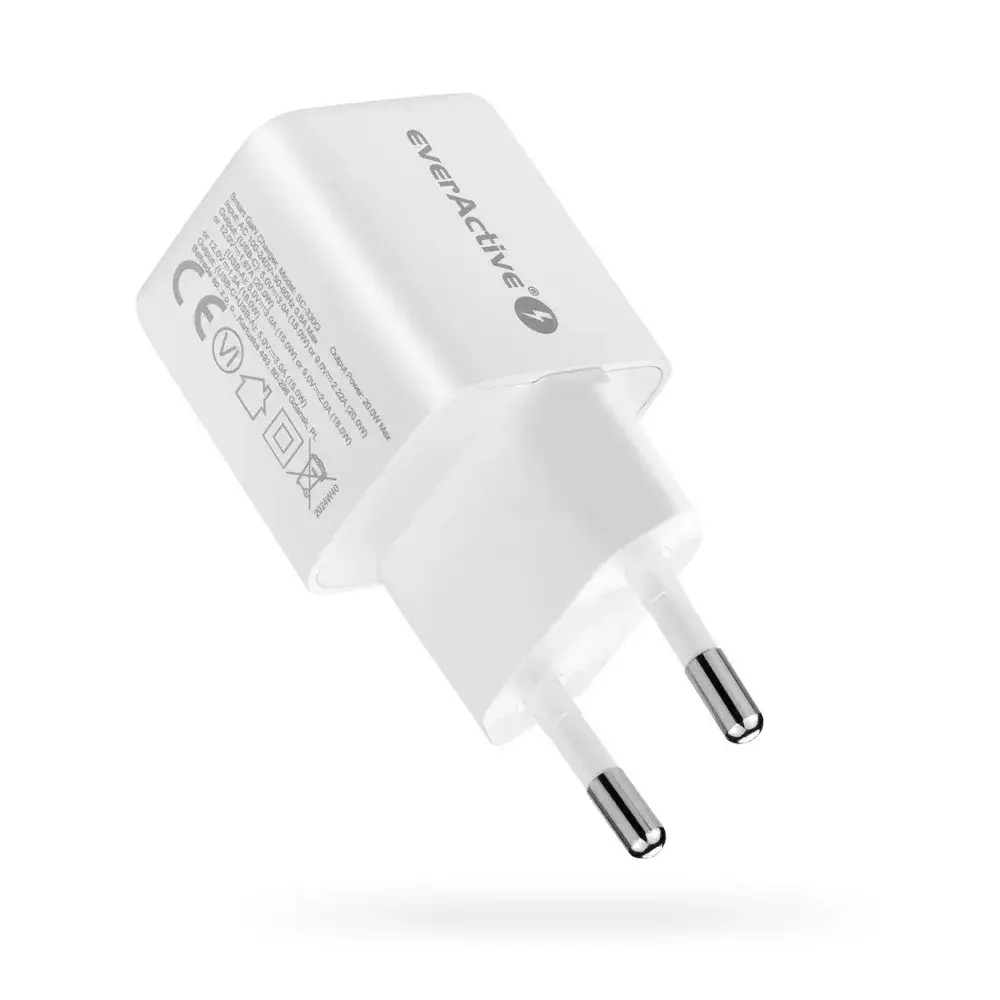 everActive SC-330Q wall charger 1xUSB-A 1xUSB-C 20W Photo 5