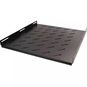 ProBase 1U Fixed Shelf for 19-inch Server Rack, 425mm Depth, Black