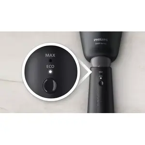 Eco and Max settings: choose the one to suit your outfit