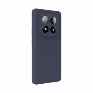 Силиконовый чехол Soft Touch Evelatus для Xiaomi Redmi Note 14 Pro Plus, тёмно-синий