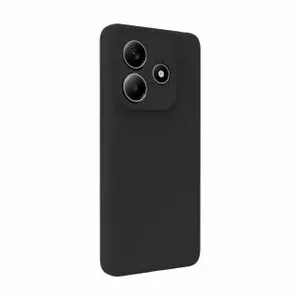 Защитный магнитный чехол из силикона soft-touch Evelatus для Xiaomi Redmi Note 14, черный