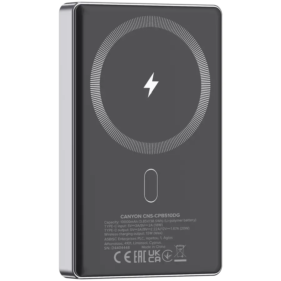 Portable Power Bank CANYON OnPower 510 CNS-CPB510DG Photo 4
