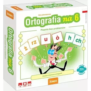 Настольная игра Jawa Gra Ortografia na 6 — обучающая игра по польской орфографии