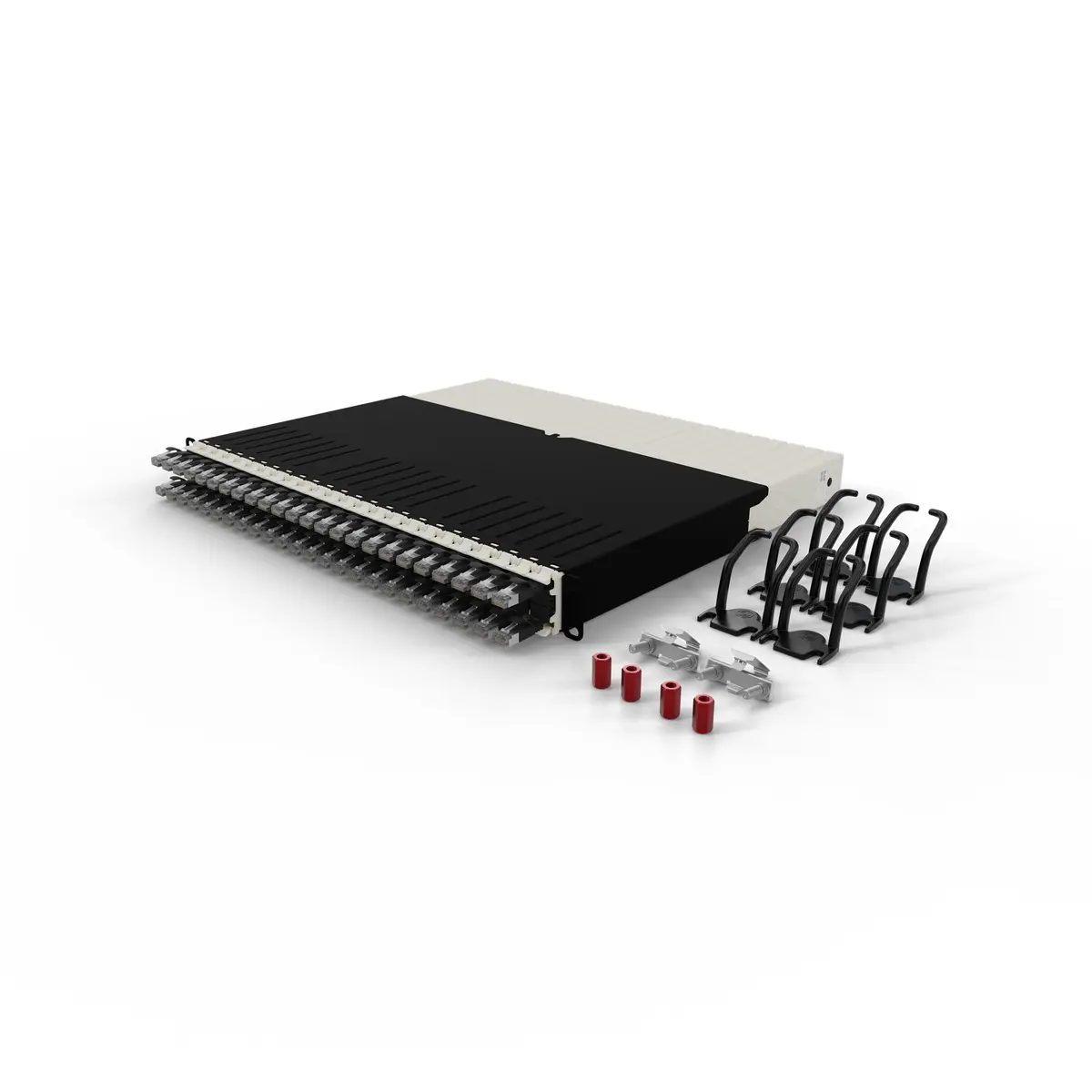 Patchbox .one 8RU STP Black Cable System Photo 4