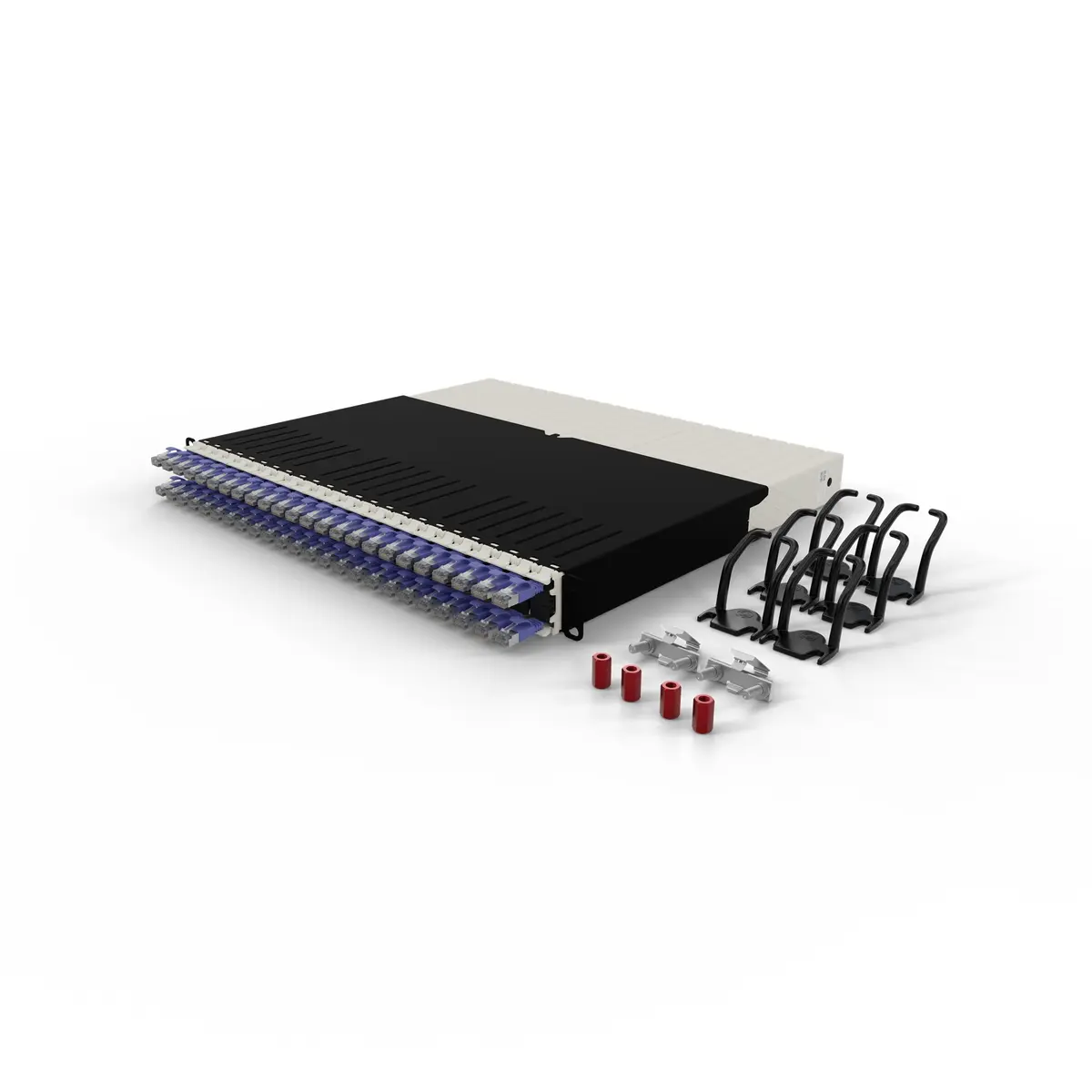 Patchbox .one 8RU Cat6a STP Cable System Violet Photo 4
