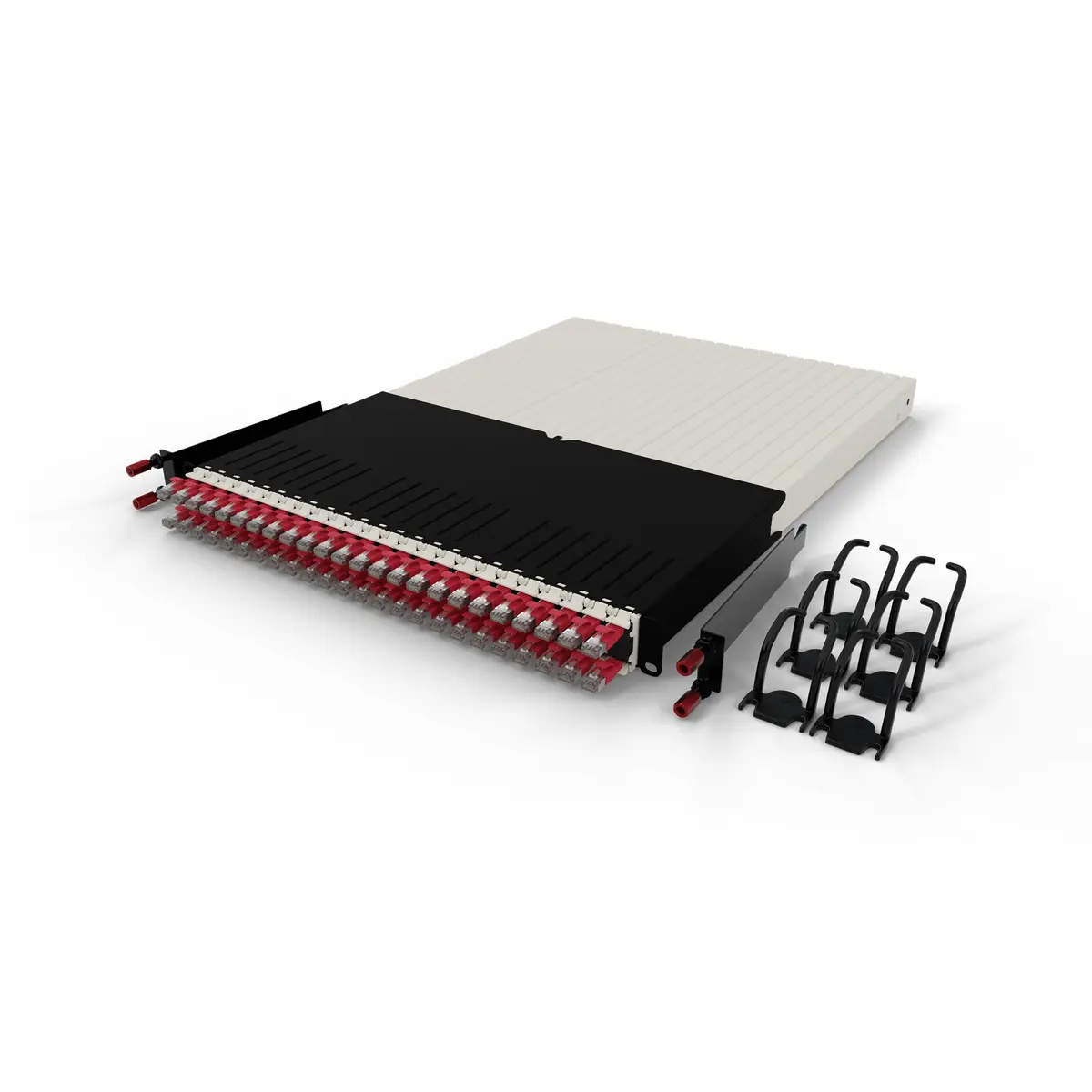 Patchbox .one 30RU STP Red Cable Management System Photo 4
