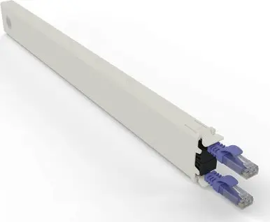 Кабельная кассета Patchbox .one 8RU Cat6a UTP Фиолетовая Photo 5