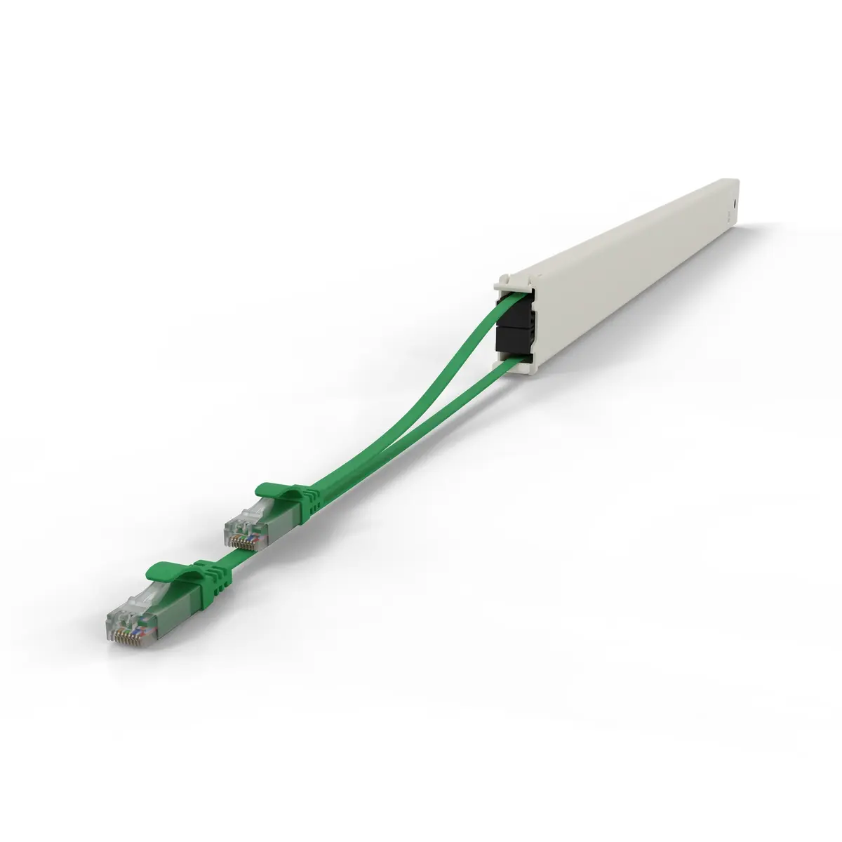 Patchbox .one Cassette 46RU UTP Green Cat6a Cable Photo 4