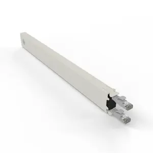 PATCHBOX .one Kasetne 8RU Cat6a U/FTP STP Pelēks Tīkla Kabelis 0.8 m RJ-45 10000 Mbit/s