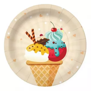 [E] Ledus krēms APAĻŠ PAPĪRA ŠĶĪVIS 18CM 10GAB, Paw Decor Collection