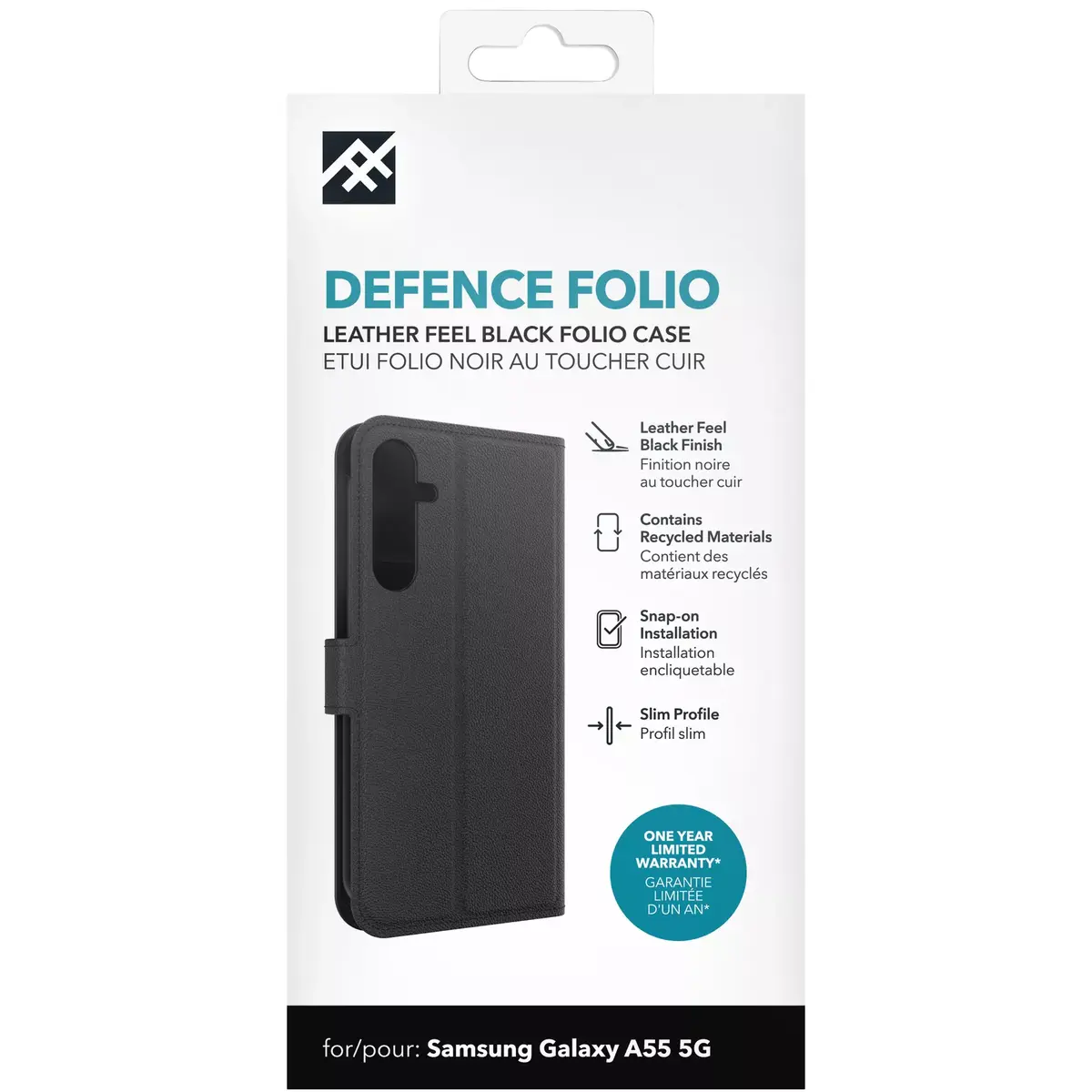 Zagg IFROGZ Defence folio priekš Galaxy A55 5G Photo 2