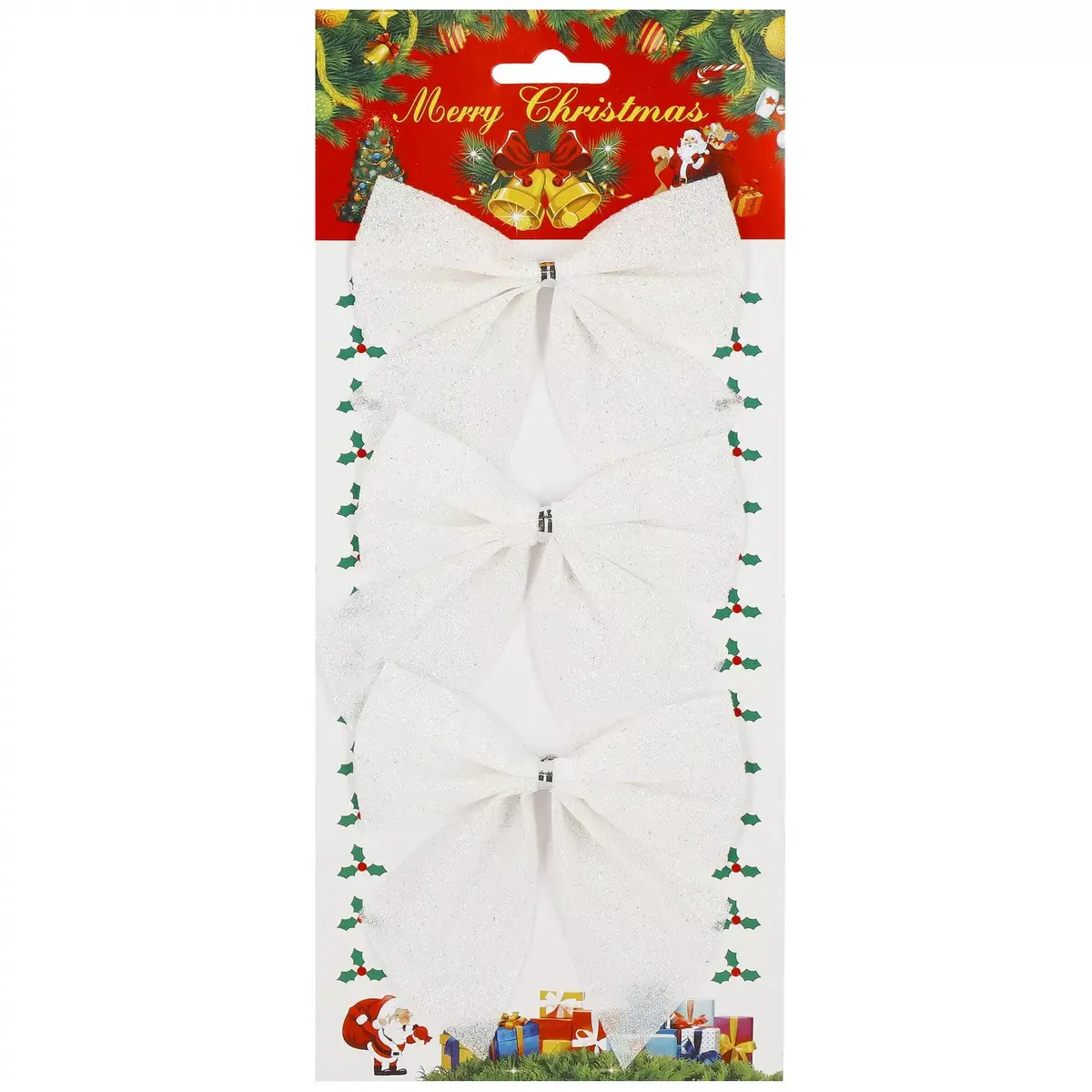 Springos CA1294 Christmas bow set, 3 pcs Photo 2