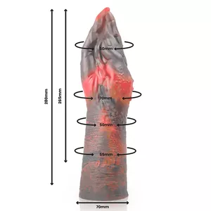 Dildo EPIC Silicone Black