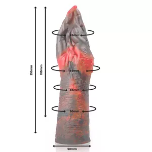 Dildo EPIC Silicone Black
