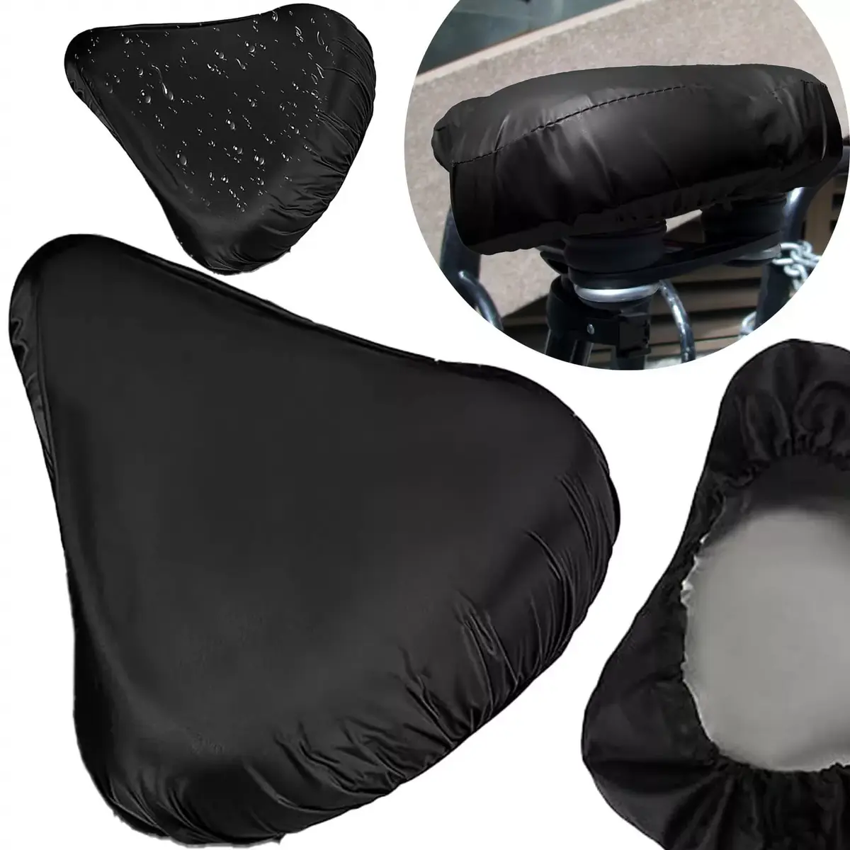 Bicycle saddle cover Springos BA0083 Photo 3
