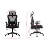Ergonomiska biroja krēsla ActiveJet T5 Photo 16
