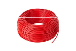 Bachmann LgY 1x2.5 H07V-K single-core electrical cable, 2.5 mm², red, H07V-K