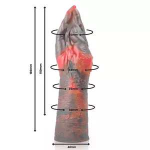 Dildo EPIC Silicone Black